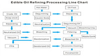 Edible Oil Refining Processing Line